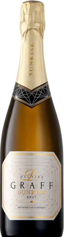 54,95 € Envío gratis | Espumoso blanco Delaire Graff Sunrise Méthode Cap Classique Brut I.G. Stellenbosch