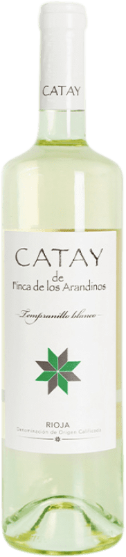 Kostenloser Versand | Weißwein Finca de Los Arandinos Catay D.O.Ca. Rioja La Rioja Spanien Tempranillo 75 cl