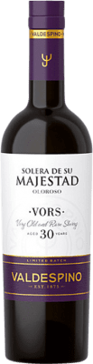 Valdespino Solera de su Majestad Oloroso V.O.R.S. Palomino Fino Jerez-Xérès-Sherry бутылка Medium 50 cl