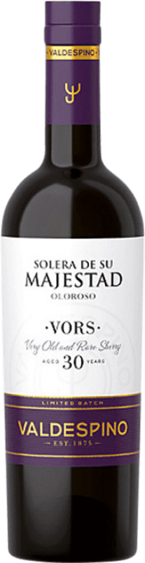 Бесплатная доставка | Сладкое вино Valdespino Solera de su Majestad Oloroso V.O.R.S. D.O. Jerez-Xérès-Sherry Андалусия Испания Palomino Fino бутылка Medium 50 cl