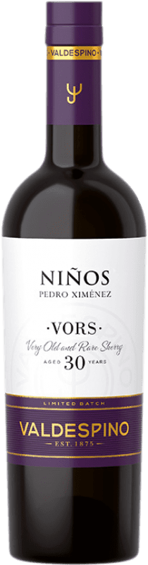 Kostenloser Versand | Süßer Wein Valdespino Niños V.O.R.S. D.O. Jerez-Xérès-Sherry Andalusien Spanien Pedro Ximénez Medium Flasche 50 cl