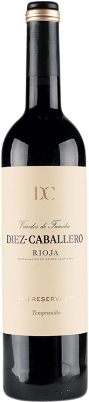 Бесплатная доставка | Красное вино Diez-Caballero Гран Резерва D.O.Ca. Rioja Страна Басков Испания Tempranillo — Темпранильо 75 cl