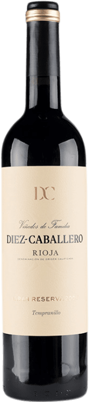 Free Shipping | Red wine Diez-Caballero Grand Reserve D.O.Ca. Rioja Basque Country Spain Tempranillo 75 cl