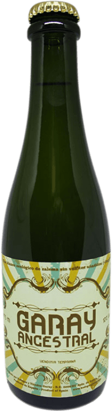 Free Shipping | White sparkling Del Garay Ancestral Spain Zalema Half Bottle 37 cl