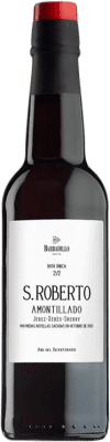 116,95 € | Fortified wine Barbadillo Amontillado S. Roberto Bota Única 2/2 D.O. Jerez-Xérès-Sherry Andalusia Spain Palomino Fino Half Bottle 37 cl