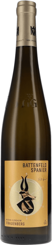 Бесплатная доставка | Белое вино Battenfeld Spanier Kirchenstück V.D.P. Grosses Gewächs GG Rheinhessen Германия Riesling Органический 75 cl