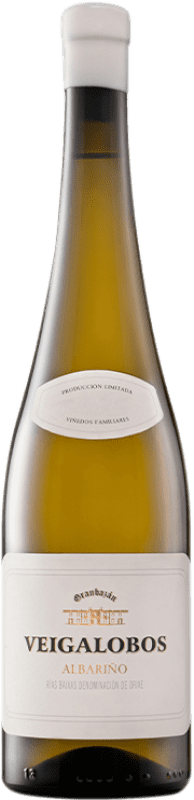 41,95 € | 白酒 Agro de Bazán Granbazán Veigalobos D.O. Rías Baixas 加利西亚 西班牙 Albariño 75 cl