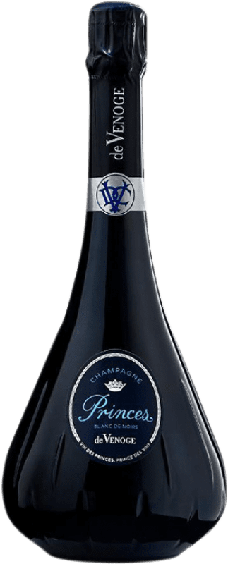 Бесплатная доставка | Белое игристое De Venoge Princes Blanc de Noirs A.O.C. Champagne шампанское Франция Pinot Black 75 cl