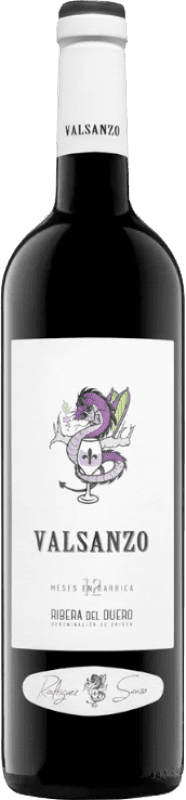 Kostenloser Versand | Rotwein Rodríguez & Sanzo Valsanzo Alterung D.O. Ribera del Duero Kastilien und León Spanien Tempranillo 75 cl