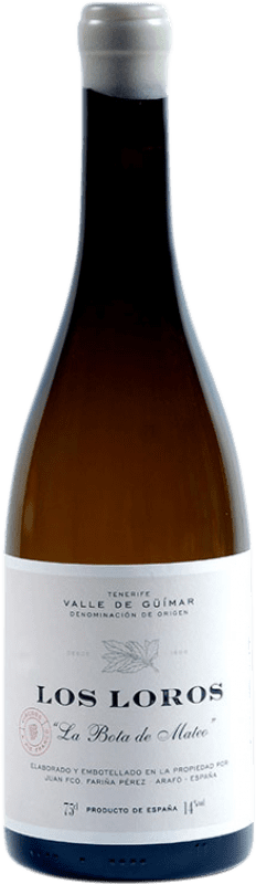 Kostenloser Versand | Weißwein Fariña Pérez Los Loros La Bota de Mateo D.O. Valle del Güímar Kanarische Inseln Spanien Listán Weiß 75 cl