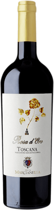 9,95 € Envoi gratuit | Vin rouge Bindi Sergardi Marcianella Rosa D'Oro I.G.T. Toscana