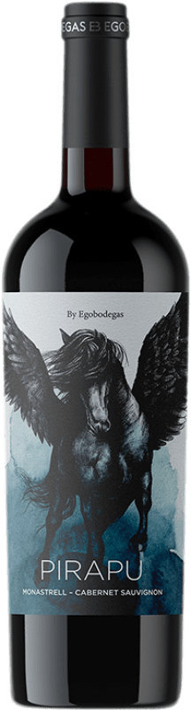 11,95 € | 红酒 Ego Pirapu D.O. Jumilla 穆尔西亚地区 西班牙 Cabernet Sauvignon, Monastrell 75 cl