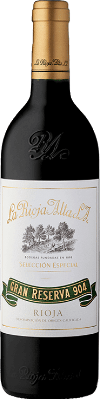 111,95 € Free Shipping | Red wine Rioja Alta 904 Grand Reserve D.O.Ca. Rioja