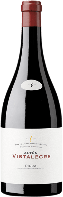 Envio grátis | Vinho tinto Altún Vistalegre D.O.Ca. Rioja País Basco Espanha Tempranillo 75 cl