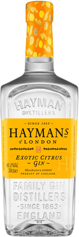 Envio grátis | Gin Gin Hayman's Hayman's Exotic Citrus Reino Unido 70 cl