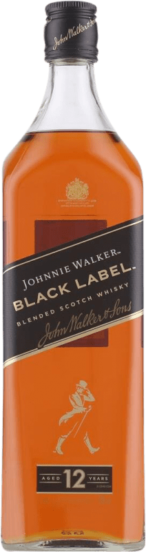 58,95 € Бесплатная доставка | Виски смешанные Johnnie Walker Black Label 12 Лет