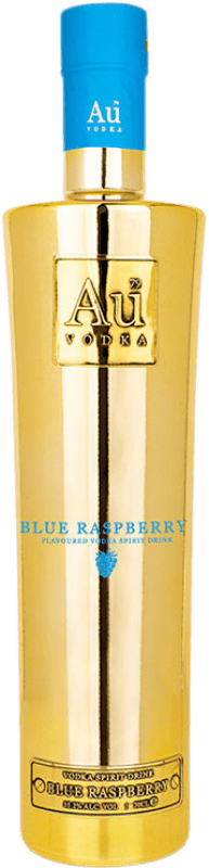 Envio grátis | Vodca Au Blue Raspberry Reino Unido 70 cl