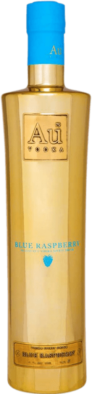Envio grátis | Vodca Au Blue Raspberry Reino Unido 70 cl