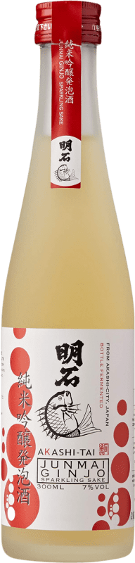 35,95 € Бесплатная доставка | Саке Akashi-Tai Junmai Ginjo Sparkling треть литровая бутылка 30 cl