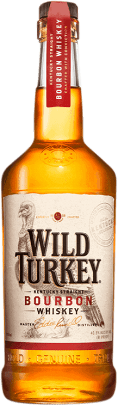 26,95 € | Whisky Bourbon Wild Turkey Kentucky Estados Unidos 70 cl