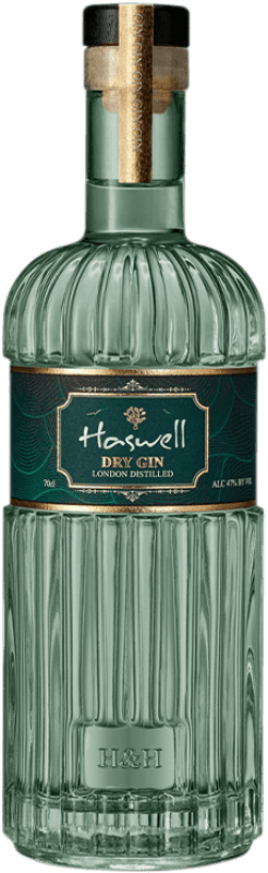 41,95 € Envio grátis | Gin Haswell & Hastings London Distilled