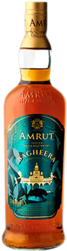 103,95 € 免费送货 | 威士忌单一麦芽威士忌 Amrut Indian Bagheera