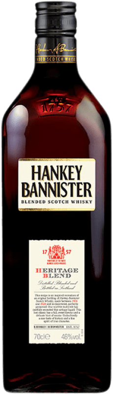 Envoi gratuit | Blended Whisky Hankey Bannister Heritage Ecosse Royaume-Uni 70 cl