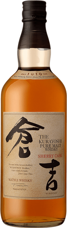 116,95 € | ウイスキーシングルモルト The Kurayoshi Sherry Cask 日本 70 cl