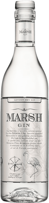 Free Shipping | Gin Barbadillo Marsh Spain Medium Bottle 50 cl