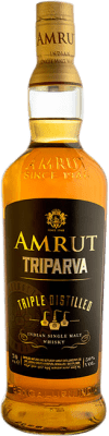 Single Malt Whisky Amrut Indian Triparva Triple Distilled