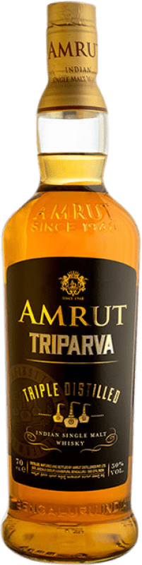 199,95 € | Whisky Single Malt Amrut Indian Triparva Triple Distilled Inde 70 cl