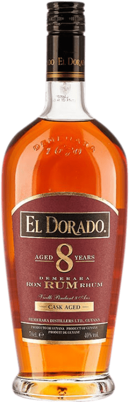 免费送货 | 朗姆酒 Demerara El Dorado 圭亚那 8 岁 70 cl