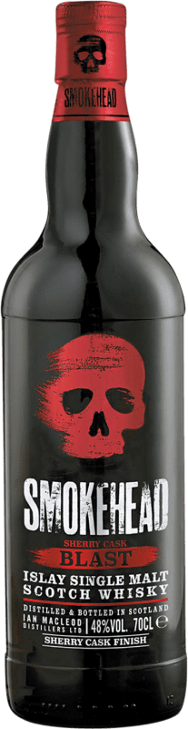111,95 € Envio grátis | Uísque Single Malt Ian Macleod Smokehead Sherry Cask Blast Islay