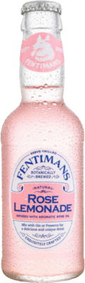 Bibite e Mixer Scatola da 4 unità Fentimans Rose Lemonade Tonic Water Piccola Bottiglia 20 cl