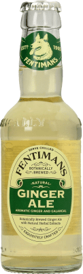Envío gratis | Caja de 4 unidades Refrescos y Mixers Fentimans Ginger Ale Reino Unido Botellín 20 cl