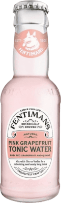 Refrescos e Mixers Caixa de 4 unidades Fentimans Pink Grapefruit Tonic Water Garrafa Pequena 20 cl