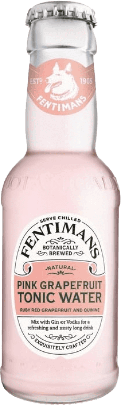 5,95 € Бесплатная доставка | Коробка из 4 единиц Безалкогольные напитки Fentimans Tonic Water Pink Grapefruit Мини-бутылка 20 cl