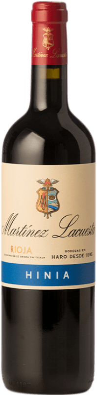 免费送货 | 红酒 Martínez Lacuesta Hinia D.O.Ca. Rioja 拉里奥哈 西班牙 Tempranillo, Graciano, Mazuelo 75 cl