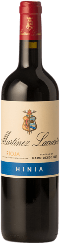 Spedizione Gratuita | Vino rosso Martínez Lacuesta Hinia D.O.Ca. Rioja La Rioja Spagna Tempranillo, Graciano, Mazuelo 75 cl