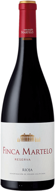 25,95 € | Red wine Torre de Oña Finca Martelo Reserve D.O.Ca. Rioja Basque Country Spain Tempranillo, Grenache, Mazuelo, Viura 75 cl