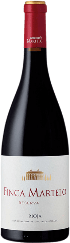 39,95 € Kostenloser Versand | Rotwein Torre de Oña Finca Martelo Reserve D.O.Ca. Rioja