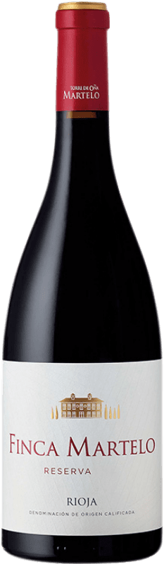 29,95 € | Vino Rosso Torre de Oña Finca Martelo Riserva D.O.Ca. Rioja Paese Basco Spagna Tempranillo, Garnacha — Grenache, Mazuelo, Viura 75 cl