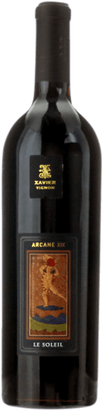 Бесплатная доставка | Красное вино Xavier Vignon Arcane Le Soleil A.O.C. Côtes du Rhône Villages Рона Франция Syrah, Grenache, Monastrell 75 cl