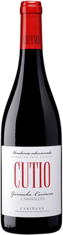 10,95 € | Red wine Navascués Mas de Mancuso Cutio D.O. Cariñena Aragon Spain Grenache, Carignan Bottle 75 cl