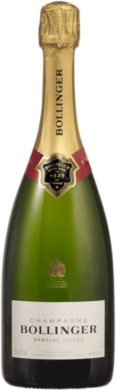 69,95 € | 白スパークリングワイン Bollinger Special Cuvée A.O.C. Champagne シャンパン フランス Pinot Black, Chardonnay, Pinot Meunier 75 cl