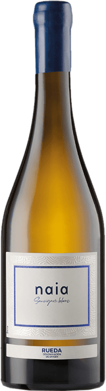 Envoi gratuit | Vin blanc Naia D.O. Rueda Castille et Leon Espagne Sauvignon Blanc 75 cl