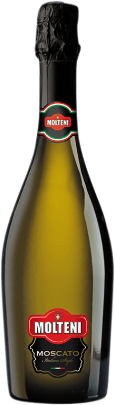 Spedizione Gratuita | Spumante bianco Molteni Bianco D.O.C.G. Moscato d'Asti Piemonte Italia Moscato Giallo 75 cl