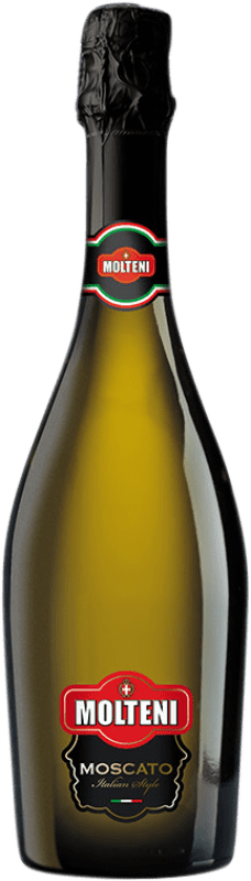Free Shipping | White sparkling Molteni Bianco D.O.C.G. Moscato d'Asti Piemonte Italy Muscat 75 cl