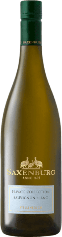 Бесплатная доставка | Белое вино Saxenburg Private Collection I.G. Stellenbosch Стелленбош Южная Африка Sauvignon White 75 cl