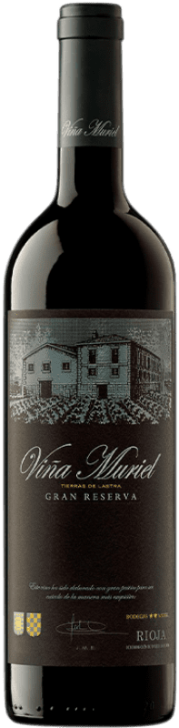 19,95 € | Красное вино Muriel Гранд Резерв D.O.Ca. Rioja Ла-Риоха Испания Tempranillo 75 cl